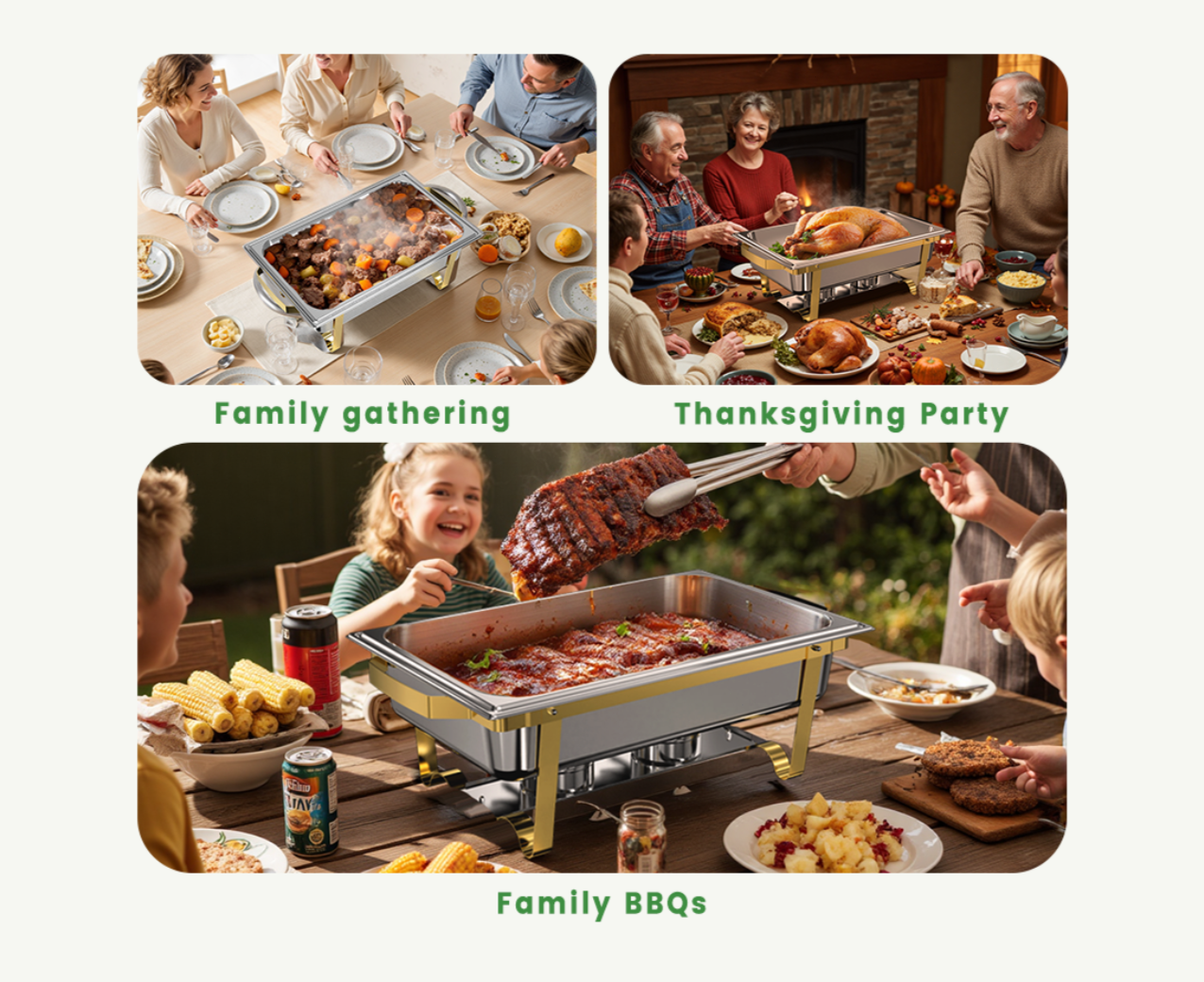 Home Gatherings & Holiday Meals