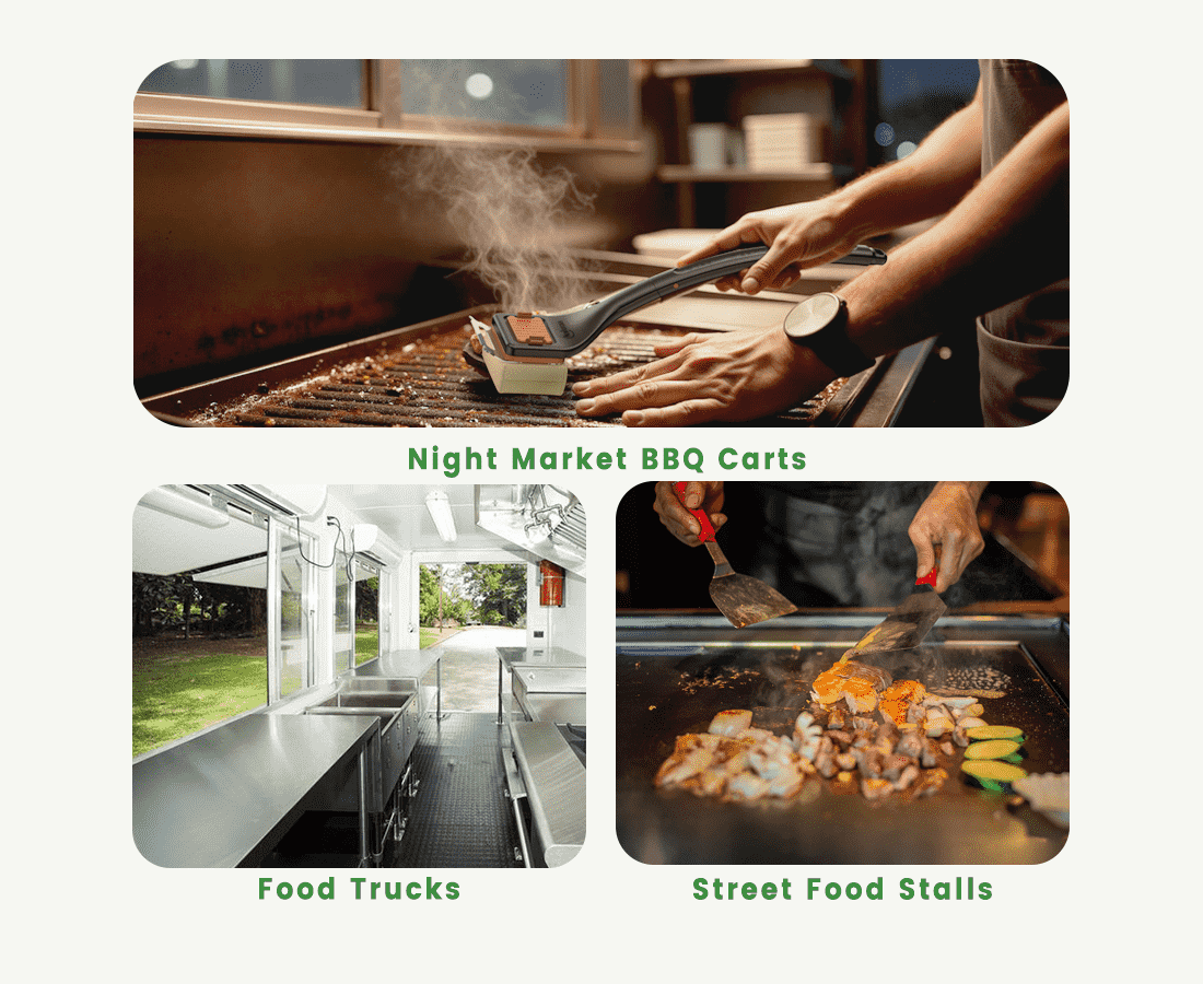 Food Stalls & BBQ Carts