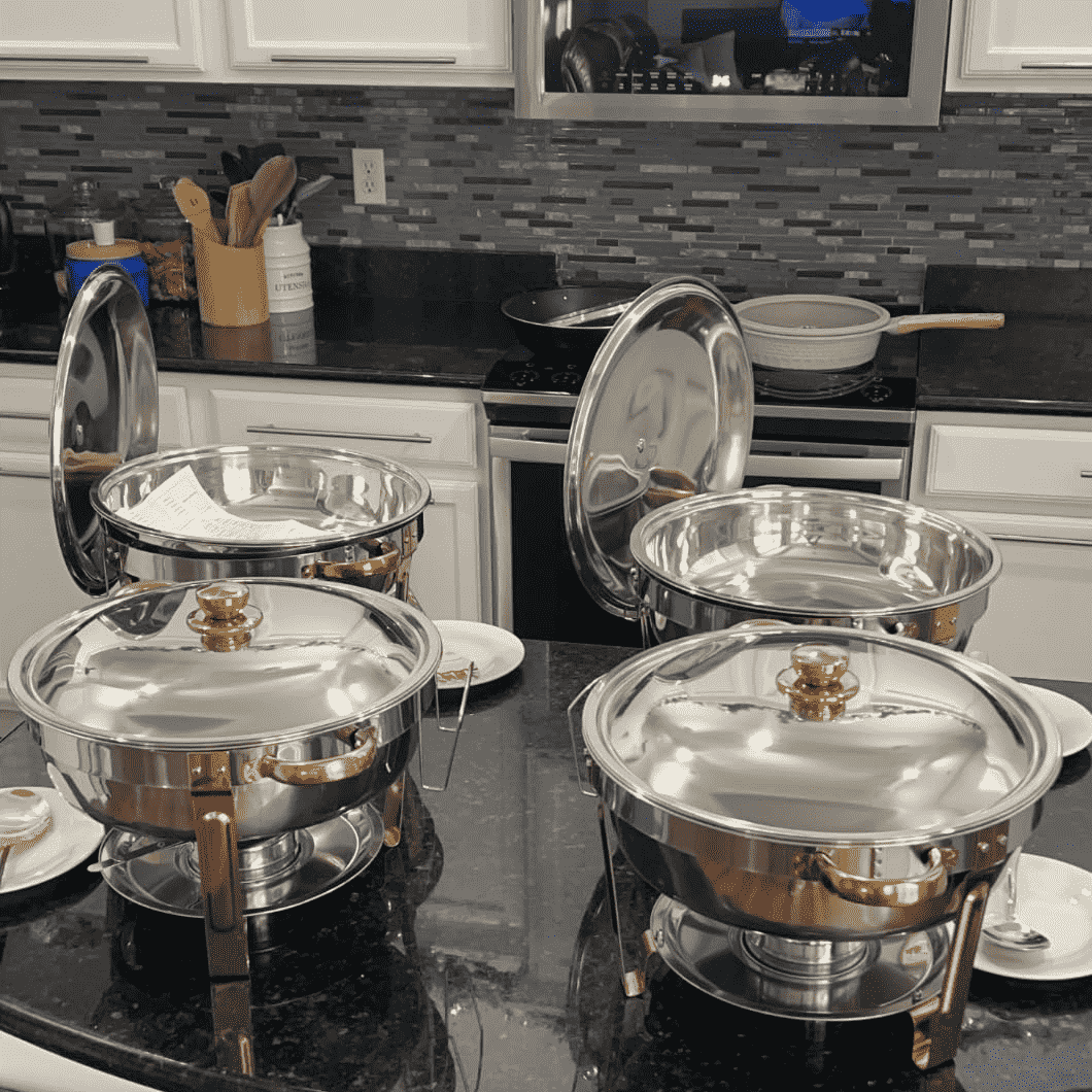 stainless steel chafer dish