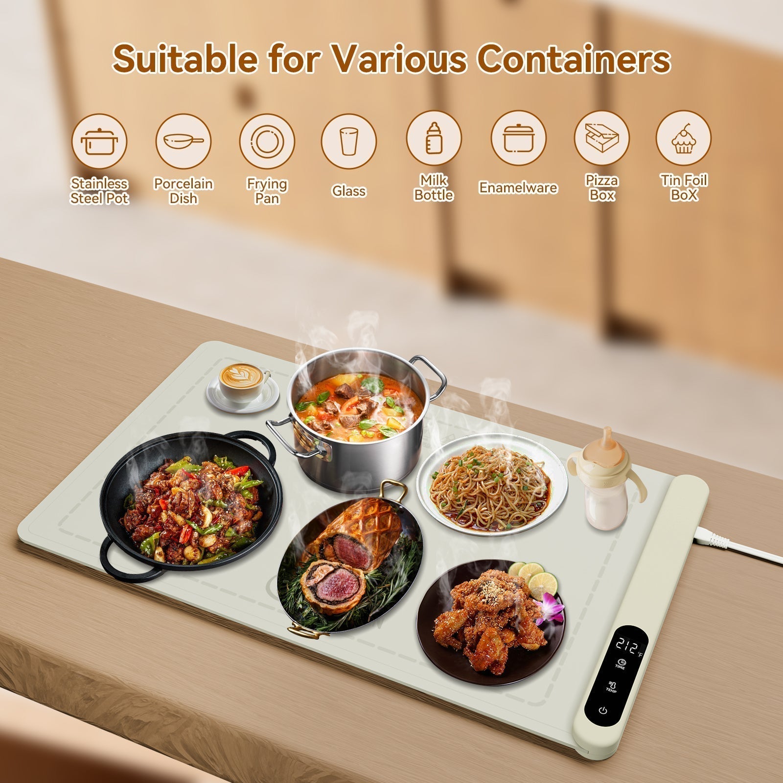 The Hidden Warmth of Everyday Meals — New Kitchen Lab’s Graphene Heating Pad