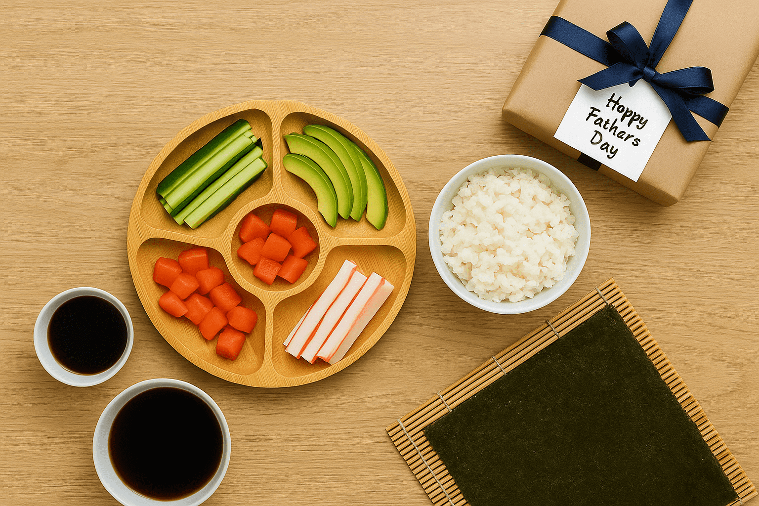 Father’s Day Surprise: California Roll Feast & 6 QT Chafing Dish Gift Experience