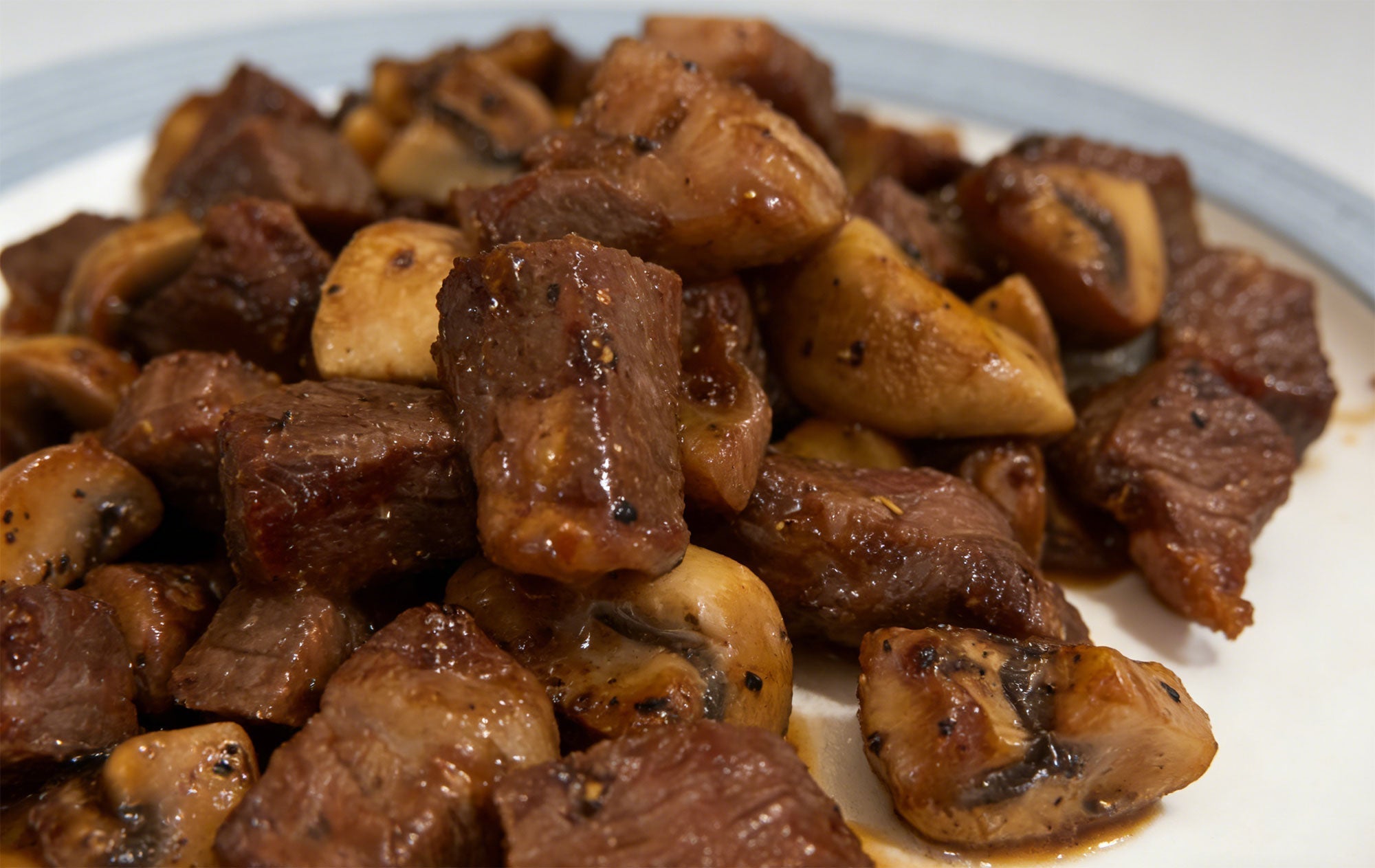 How to make a Garlic Steak and Mushroom Skillet | The Best Chinese Recipe