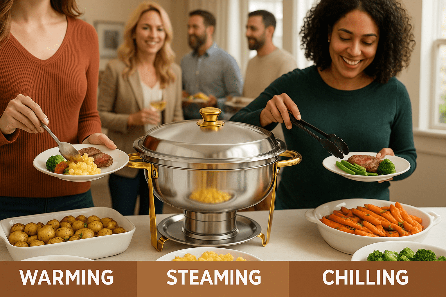 The Ultimate Guide to Chafing Dishes: How to Choose and Use Your Buffet Chafer Set