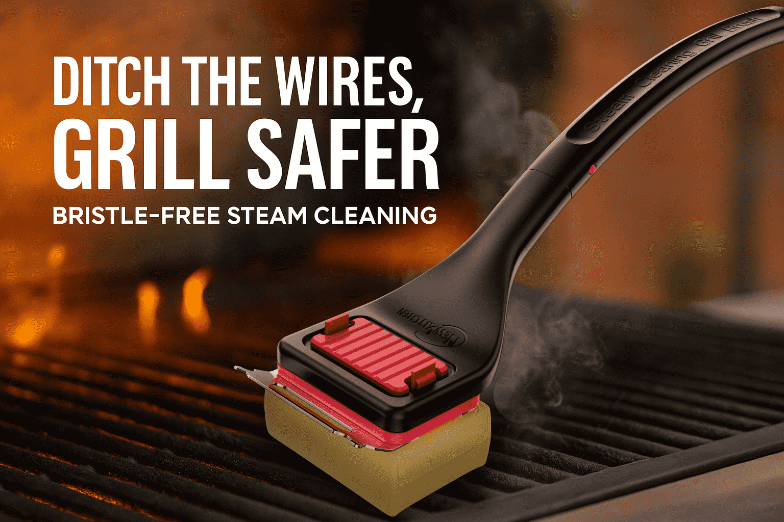 Ditch the Wires: Why I Switched to a Bristle-Free Steam Grill Brush (and Never Looked Back)
