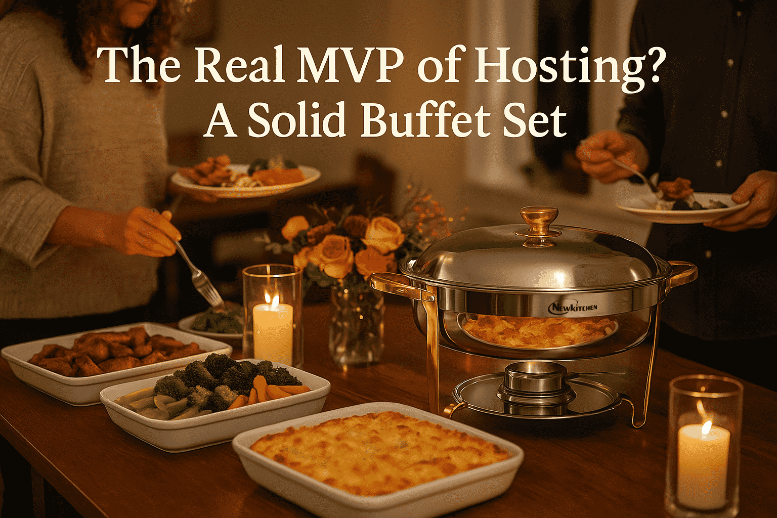 The Real MVP of Hosting? A Solid Buffet Serving Set