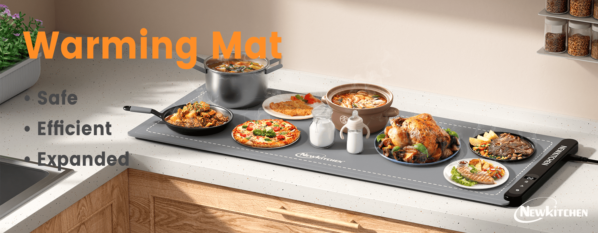Food Warming Mats for Even, Safe Tabletop Heating | New Kitchen Lab ...