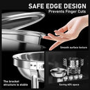 Chafing Dish Set | 5 Quarts Glass Cover
