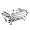 Ember Edge Chafing Dish Set | 11 Quarts Silver