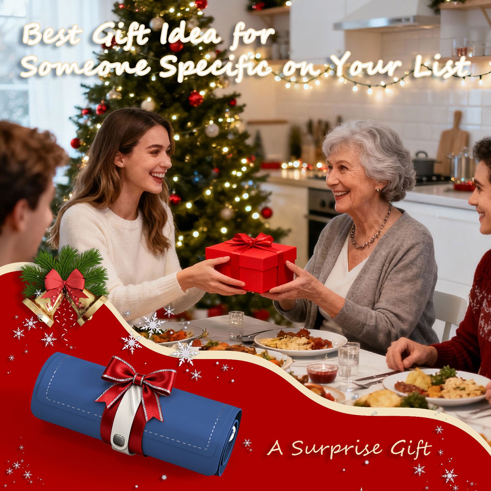 Hearth Warming Mat for Food XL Fruit Frost Blue