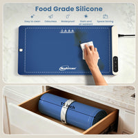 Hearth Warming Mat for Food XL Fruit Frost Blue