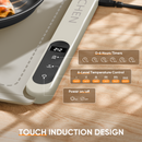 Hearth Warming Mat for Food XL Linen White