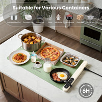 Hearth Warming Mat for Food XL Sage Green