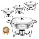 Ember Curve Chafing Dish Set | 5 Quarts stainless steel Lid