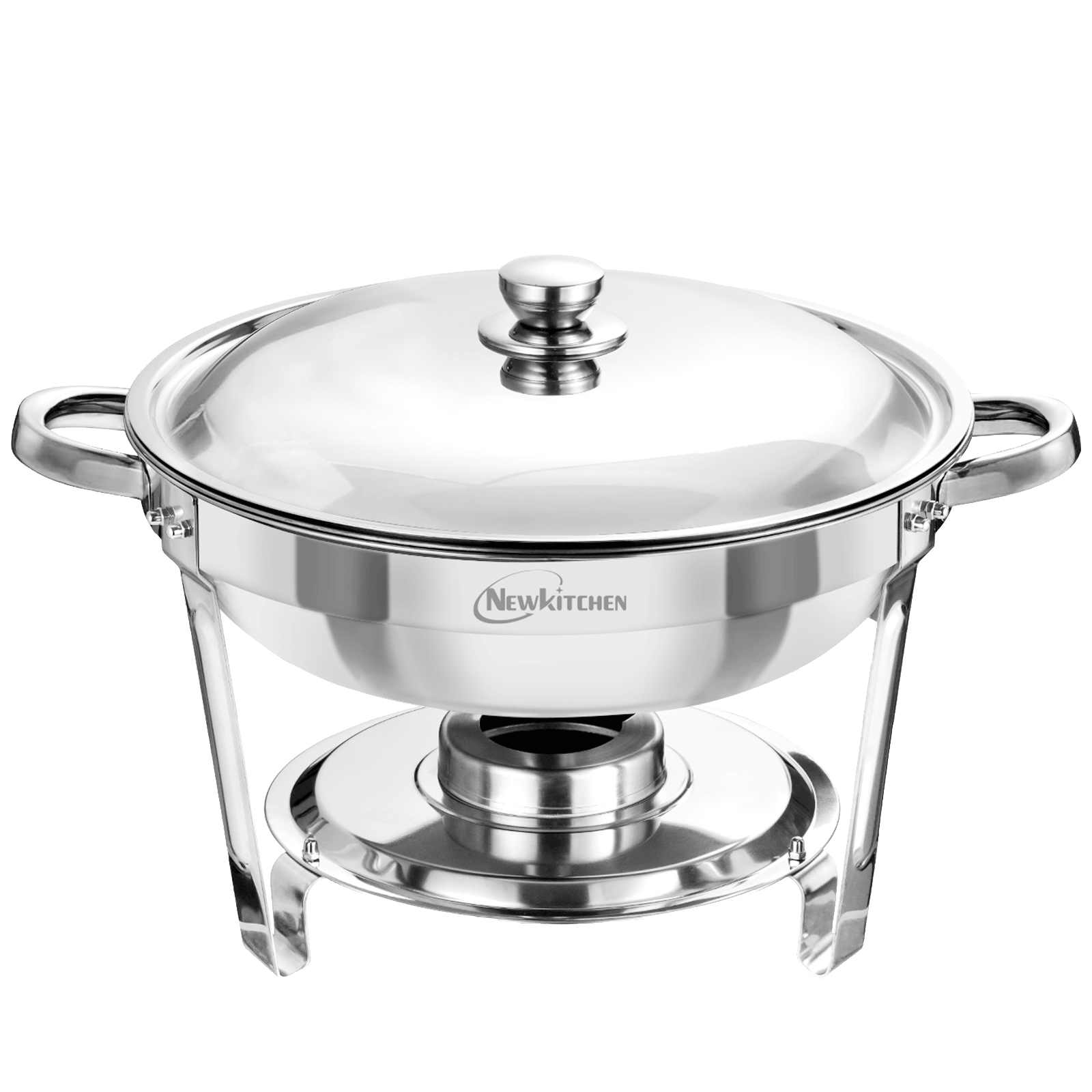 Ember Curve Chafing Dish Set | 5 Quarts stainless steel Lid