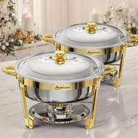 Ember Curve Chafing Dish Set | 6 Quarts
