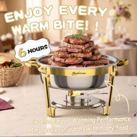 Ember Curve Chafing Dish Set | 6 Quarts