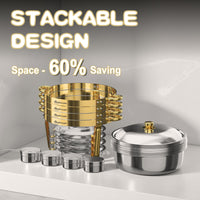 Ember Curve Chafing Dish Set | 6 Quarts