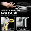 Ember Curve Chafing Dish Set Semi Golden | 6 Quarts