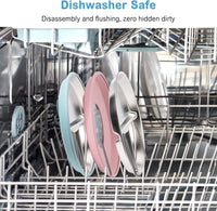 stainless steel toddler plates